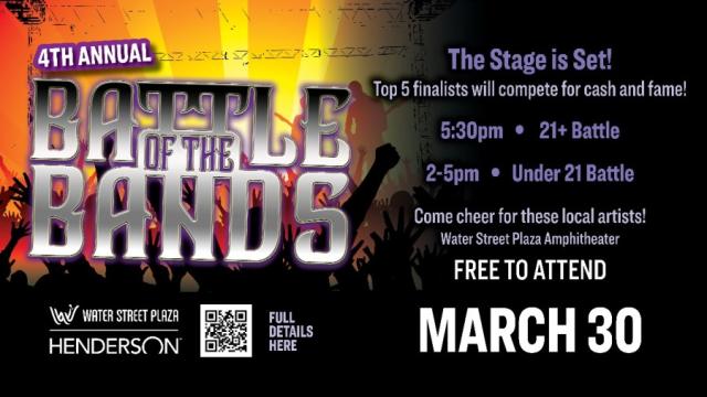 Battle of the Bands returns to Henderson, 10 local bands to compete