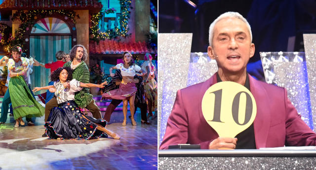 Strictly judge Bruno Tonioli wears ridiculously tight trousers as
