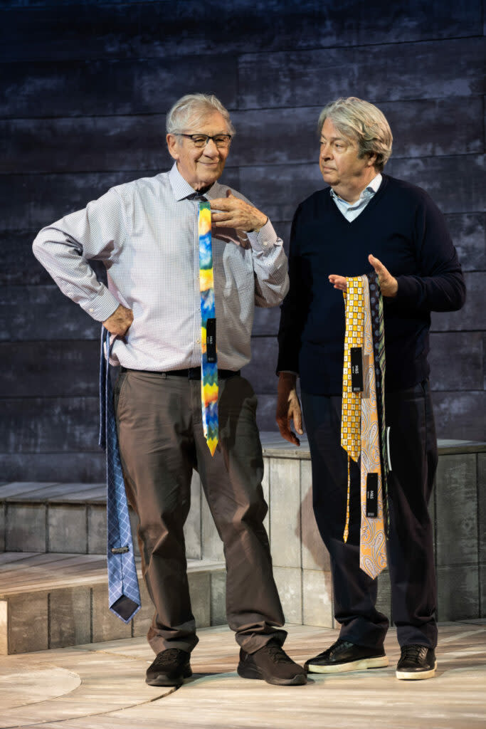 Ian McKellen and Roger Allam (Image: Jack Merriman)