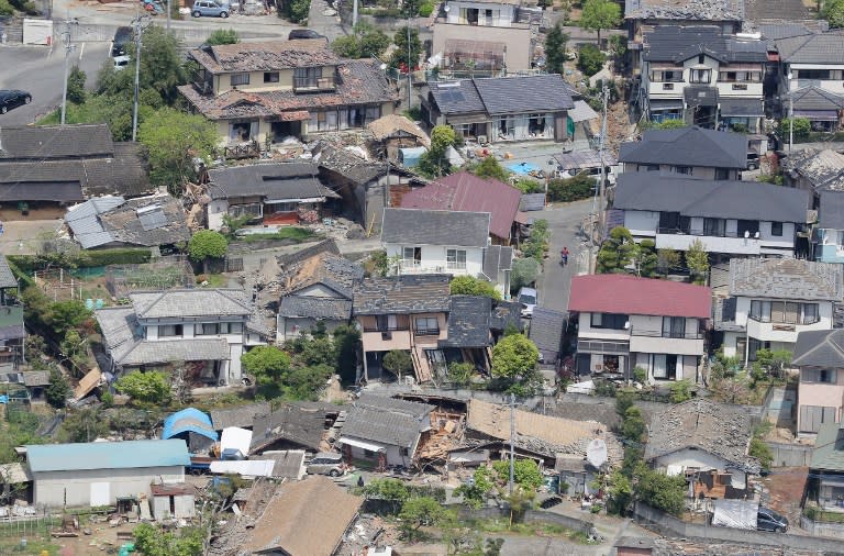 Tremblement de terre sur l’île de Kyushu (AFP)