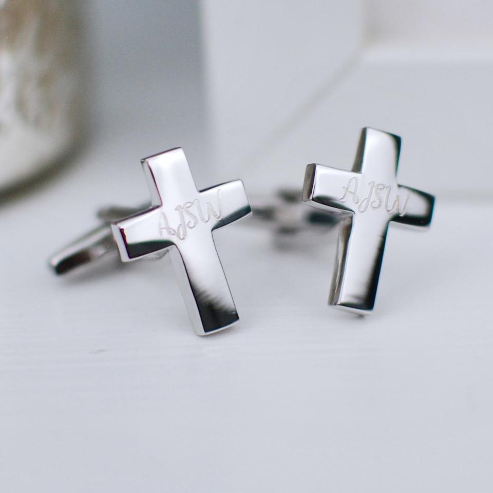 <p><a href="https://go.redirectingat.com?id=74968X1596630&url=https%3A%2F%2Fwww.etsy.com%2Flisting%2F775101384%2Fpersonalised-silver-cross-cufflinks&sref=https%3A%2F%2Fwww.thepioneerwoman.com%2Fholidays-celebrations%2Fgifts%2Fg42776009%2Feaster-gifts-for-men%2F" rel="nofollow noopener" target="_blank" data-ylk="slk:Shop Now;elm:context_link;itc:0;sec:content-canvas" class="link ">Shop Now</a></p><p>Cross Cufflinks</p><p>etsy.com</p><p>$29.19</p><span class="copyright">Etsy</span>
