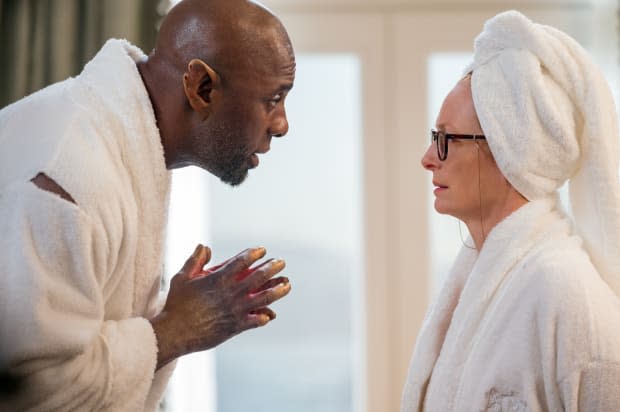 <em>Idris and Elba and Tilda Swinton in "Three Thousand Years of Longing"</em><p>MGM</p>