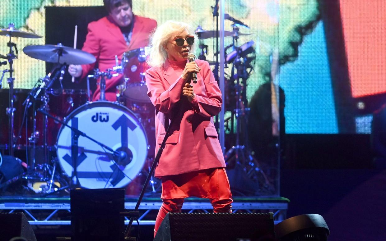 Debbie Harry performing on stage at The O2 Arena - Dave J Hogan