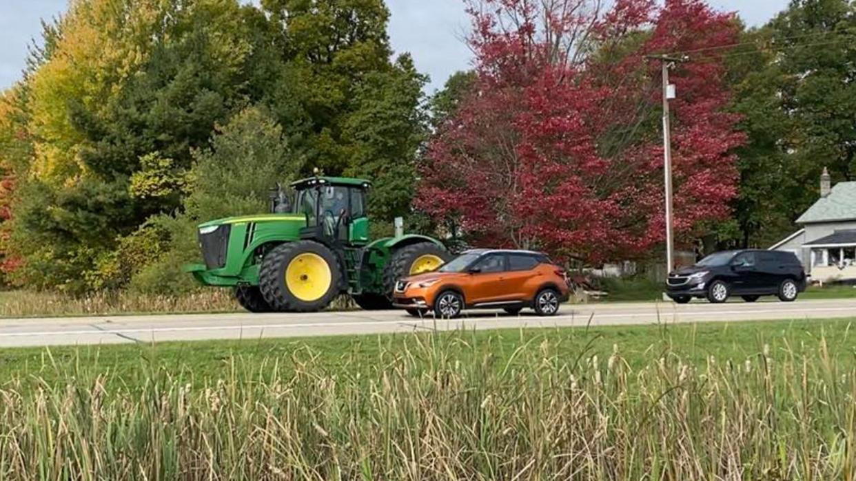 The Michigan Farm Bureau is asking drivers to share the road with farm equipment to reduce crashes.