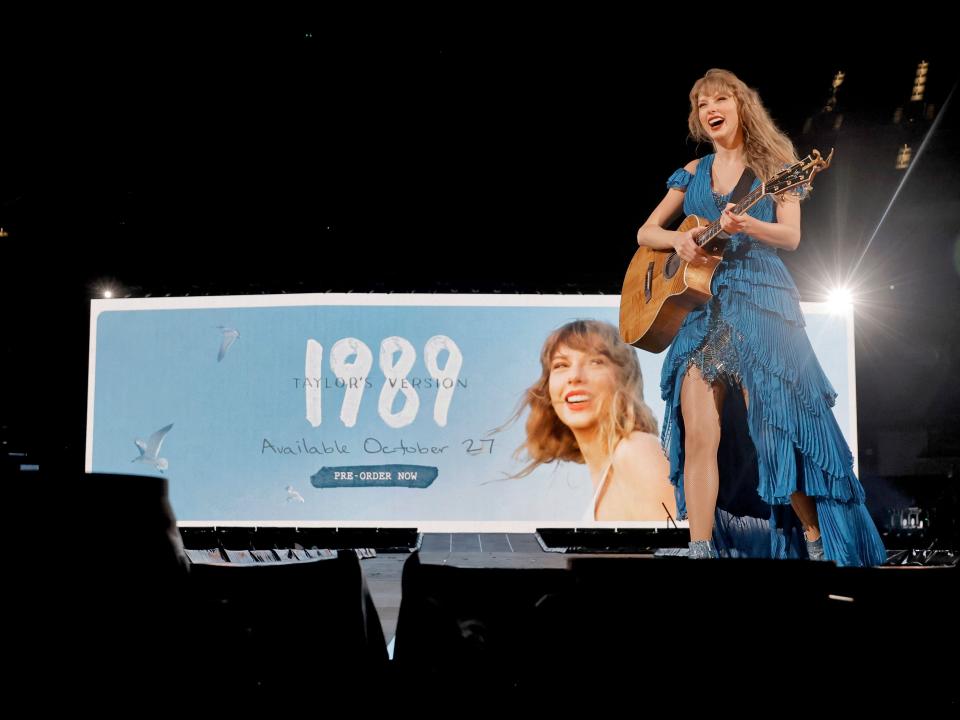 taylor swift eras tour 1989 taylor's version announcement