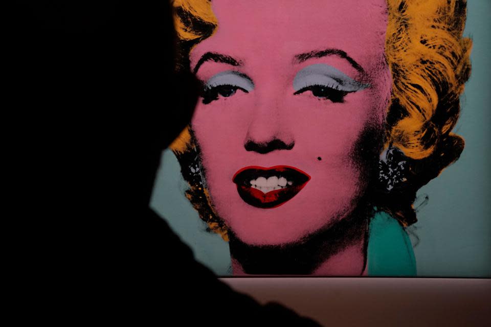 US-AUCTION-WARHOL-MONROE