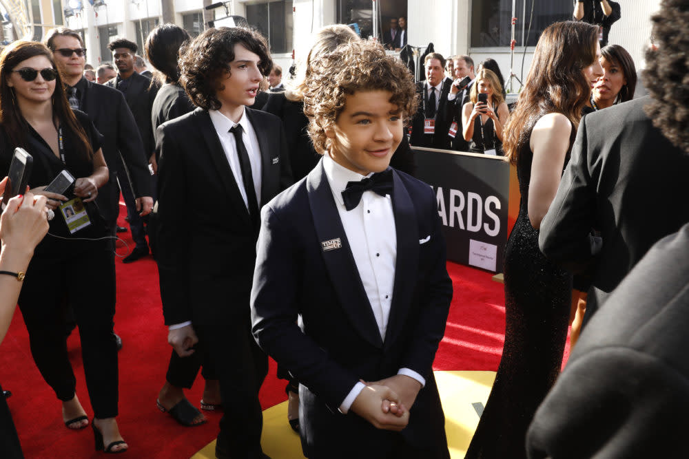 The “Stranger Things” kids are at the Golden Globes, but someone is missing