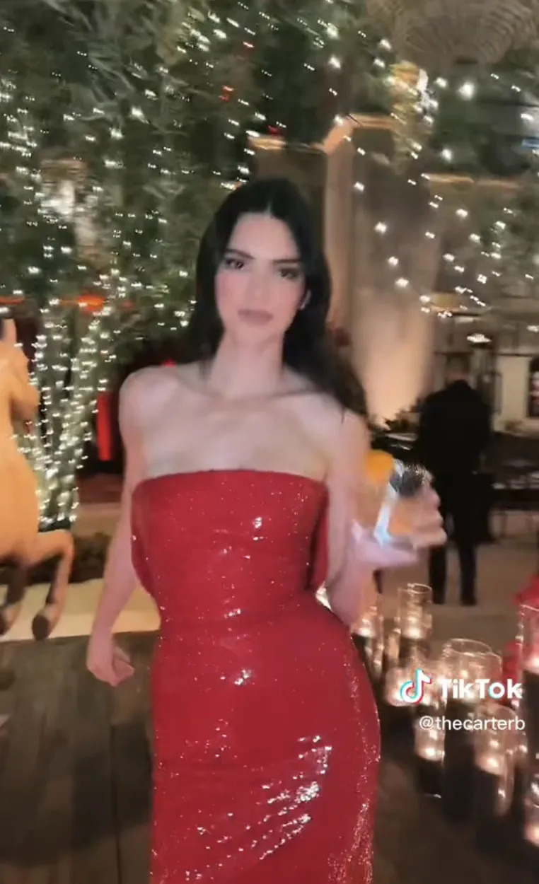 kendall jenner in her valentino dress