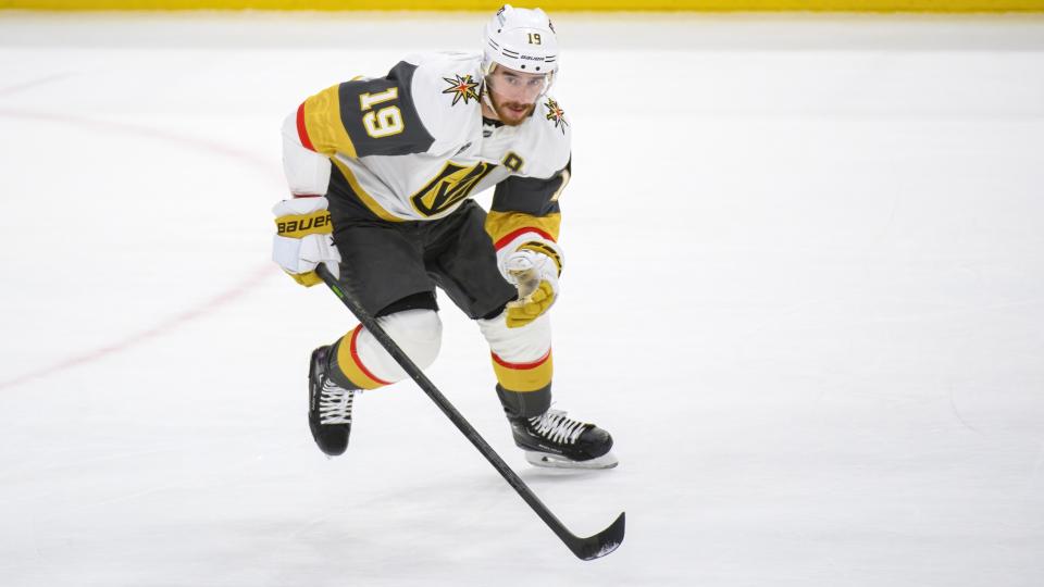 Reilly Smith has been a key contributor to the Golden Knights for the entirety of their franchise history. (Doug Murray/Icon Sportswire via Getty Images)