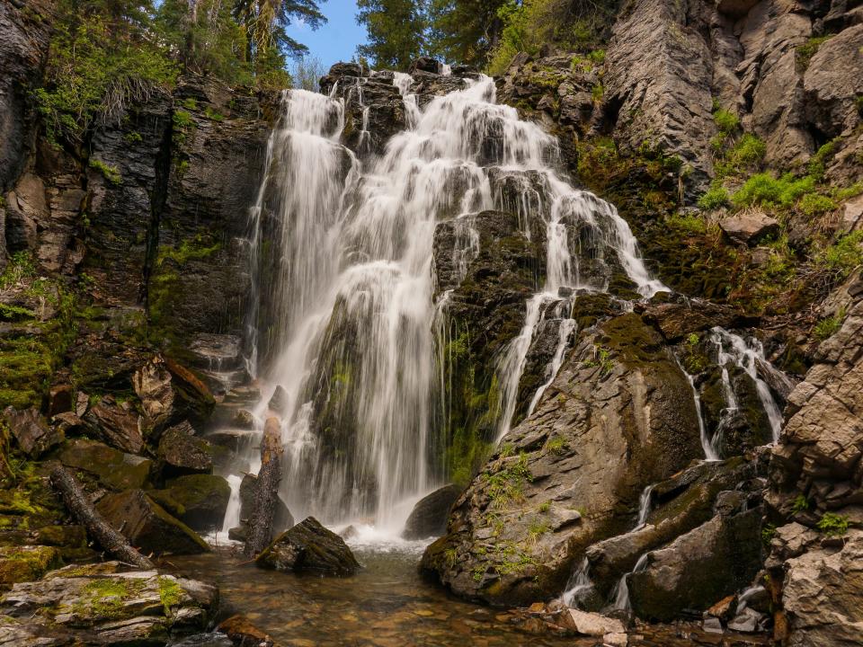 Kings Creek Falls in lassen national park