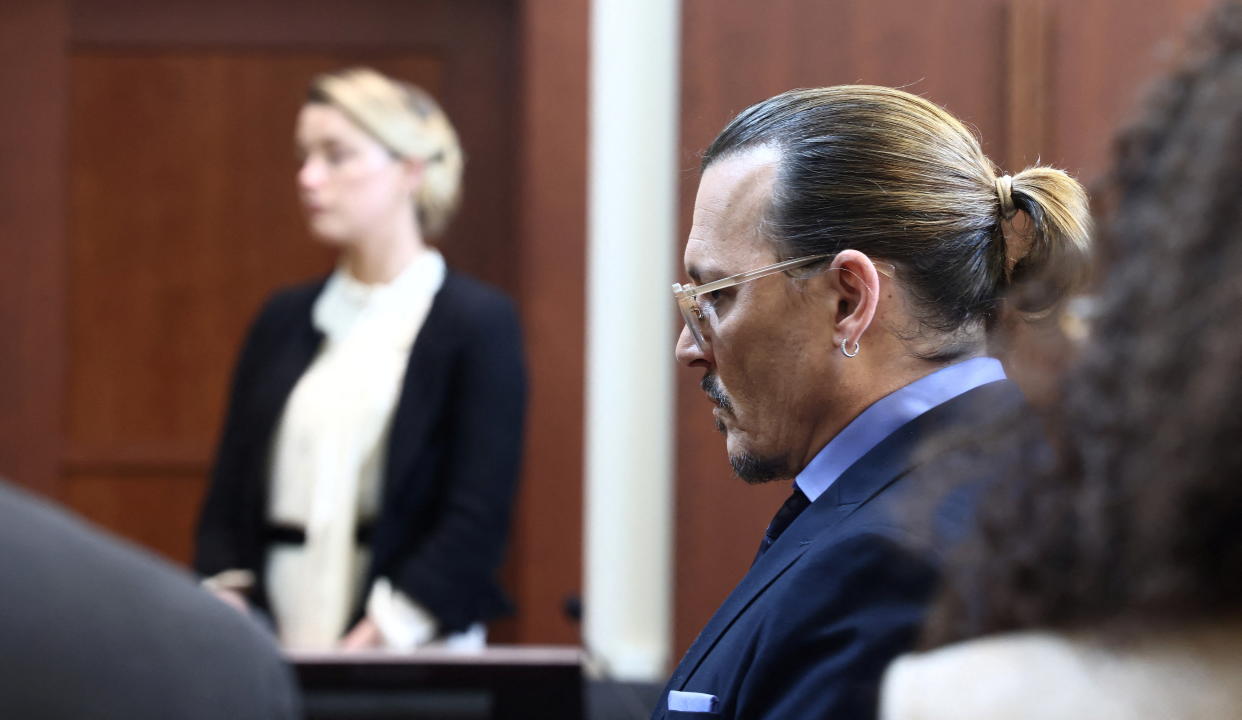 El juicio por difamación entre Johnny Depp y Amber Heard comenzó el 11 de abril y se espera que culmine a finales de mayo. Jim Lo Scalzo/Pool via REUTERS