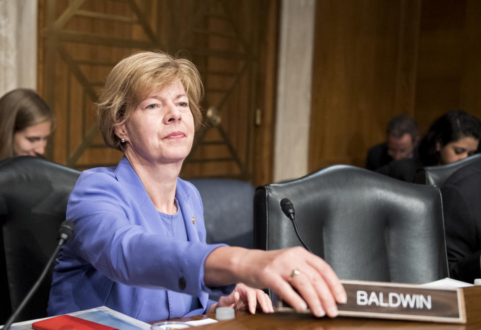 Sen. Tammy Baldwin, D-Wisc., who’s up for reelection this fall. (Photo: Bill Clark/CQ Roll Call/Getty Images)