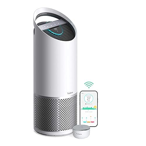TruSens Smart Wi-Fi Air Purifier for Home | Filters Allergies Pet Dander Smoke Odors Germs Bact…