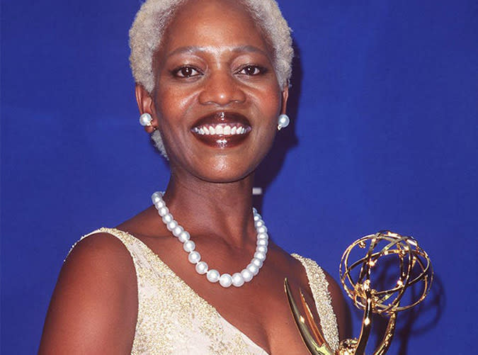 1997: Alfre Woodard's Oxblood Lip and Platinum Pixie