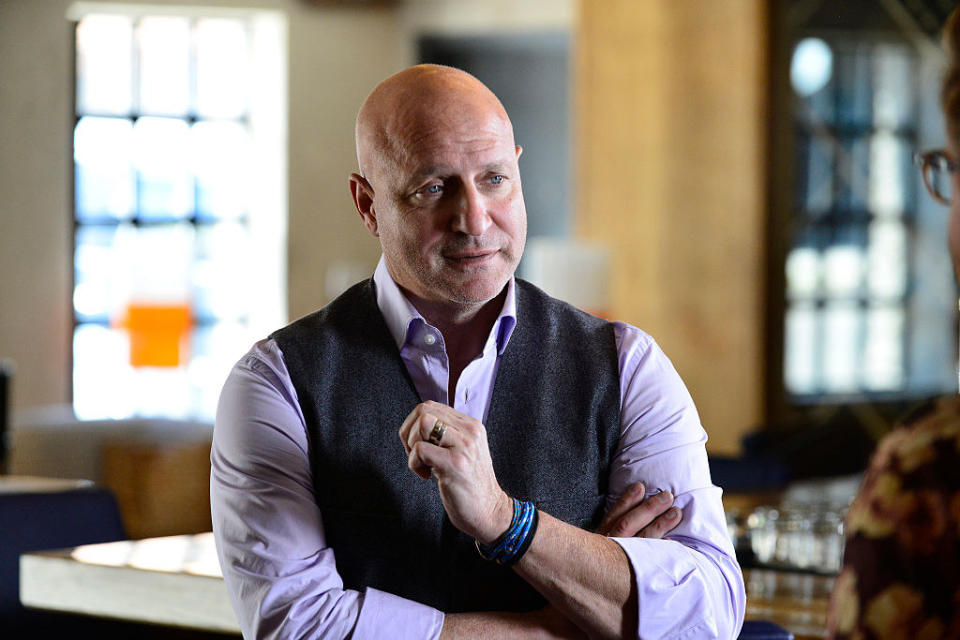 Tom Colicchio in suit vest