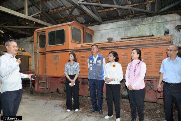 爭取再造歷史現場二點零活化北港糖廠歷史建築，催生北港文化產業園區。(記者劉春生攝)