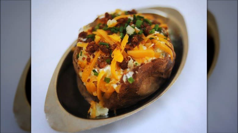 Bern's Steak House baked potato