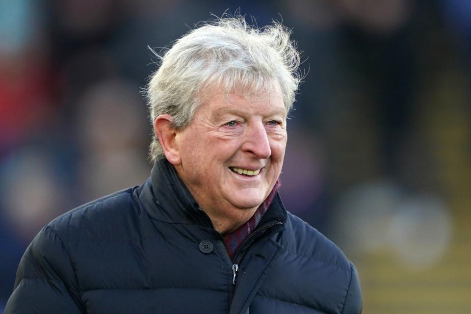 Familiar face: Roy Hodgson is back at Crystal Palace, having initially been replaced in 2021 (PA)