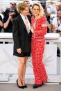 <p>Kristen Stewart wore a Formula 1-inspired red <a href="https://www.elle.com/uk/fashion/a39913113/chanel-cruise-2023/" rel="nofollow noopener" target="_blank" data-ylk="slk:Chanel tweed jumpsuit straight off the Cruise runway in Monaco;elm:context_link;itc:0;sec:content-canvas" class="link ">Chanel tweed jumpsuit straight off the Cruise runway in Monaco</a>, as she posed alongside co-star Lea Seydoux while promoting their new film Crimes Of The Future.</p>