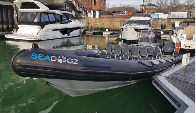 The sight-seeing boat which crashed killing Emily Lewis (MAIB/PA)