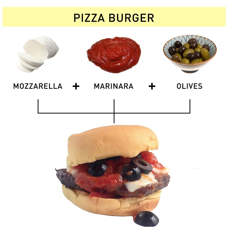 6. Pizza Burger