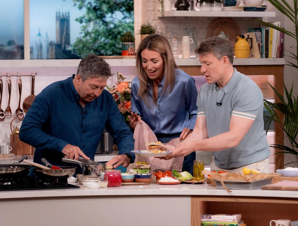 John Torode showed This Morning viewers how to make sandwiches. (ITV/Shutterstock)