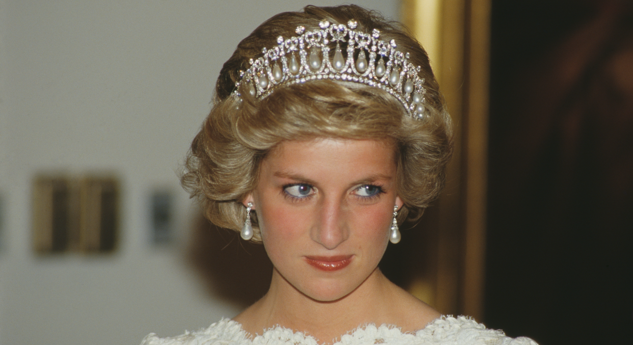 An unseen photo of Princess Diana (pictured in 1985) has been shared by her brother. (Getty Images)