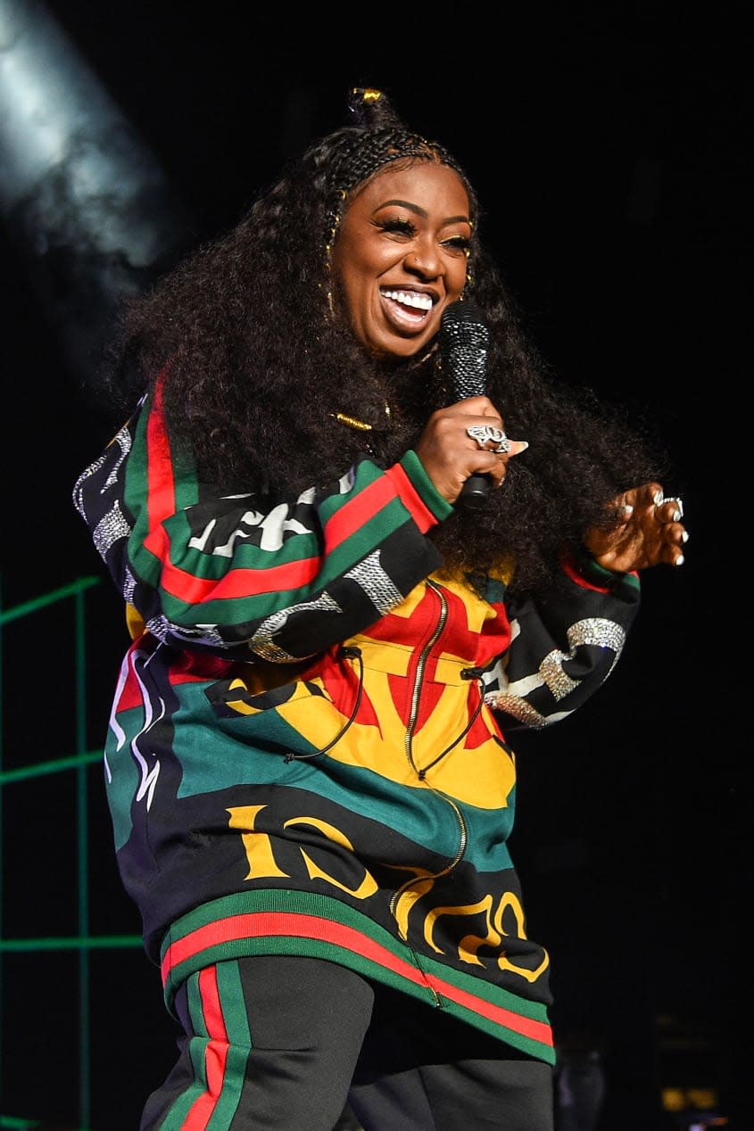 Missy Elliott performs at the 2018 Essence Music Festival