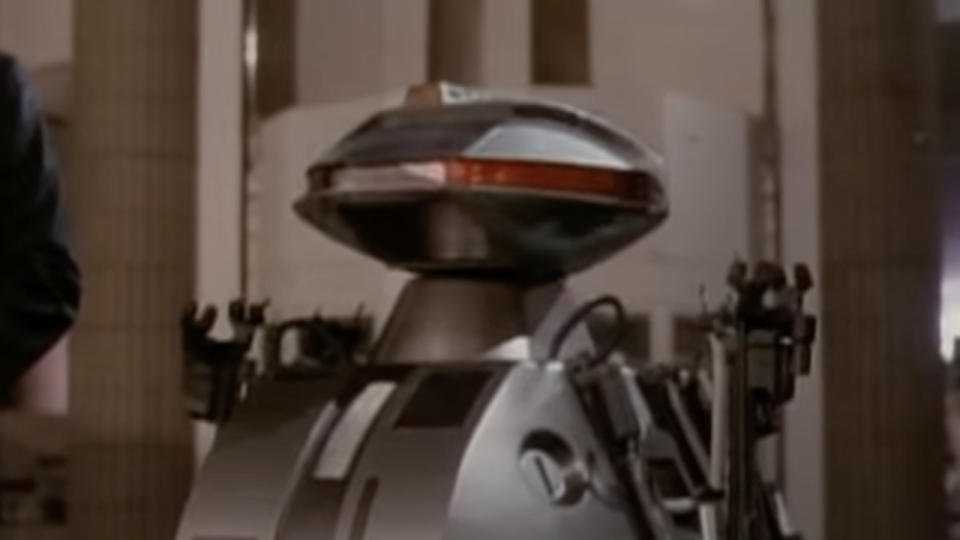 <p> A prime example of when “so-bad-it’s-good” becomes “so-bad-it’s-just-really-not-very-good” is producer Roger Corman’s <em>Chopping Mall</em>, starring beloved Scream Queen Barbara Crampton. This “teens vs. mall security robots” schlock-fest is an ‘80s horror movie that could benefit from a remake that better explores its technophobic themes and is not bogged down by a mindless story, wooden dialogue, and unlikable characters. </p>