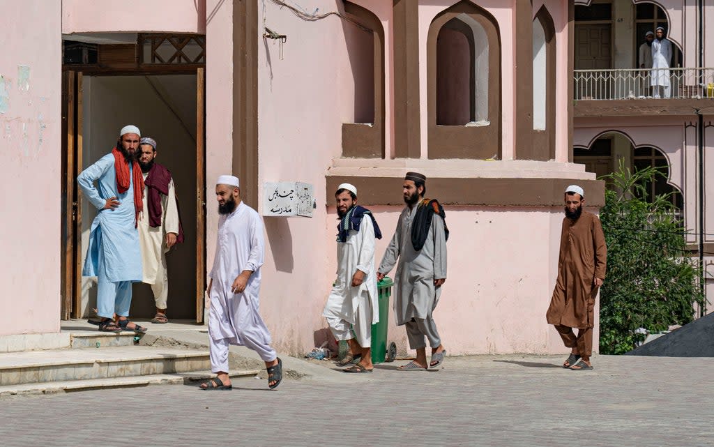 Darul Uloom Haqqania seminary in Khyber Pakhtunkhwa province, northwestern Pakistan (Bel Trew)