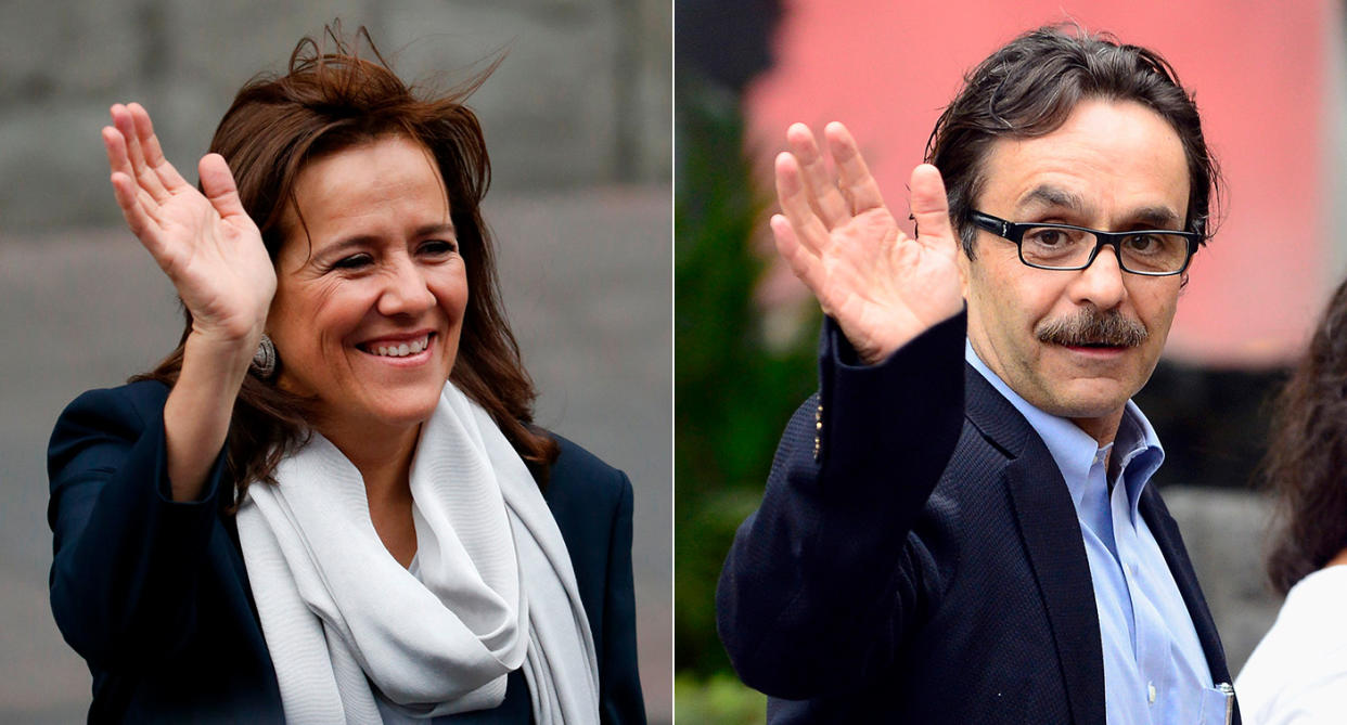 Margarita Zavala y Gabriel Quadri, candidatos a cargos de elección popular en la contienda 2021 de México | Fotos archivo: Getty Images