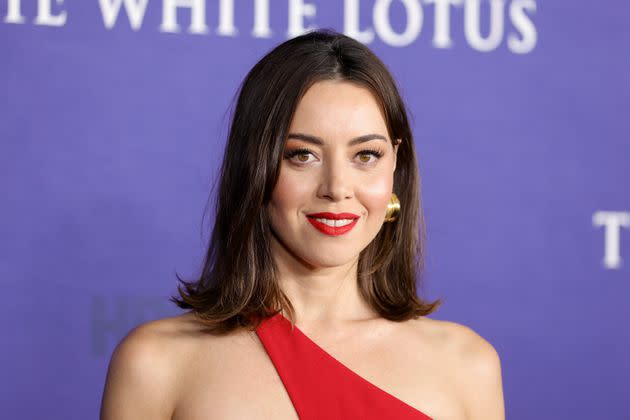 Aubrey Plaza attends the Los Angeles Season 2 premiere of 