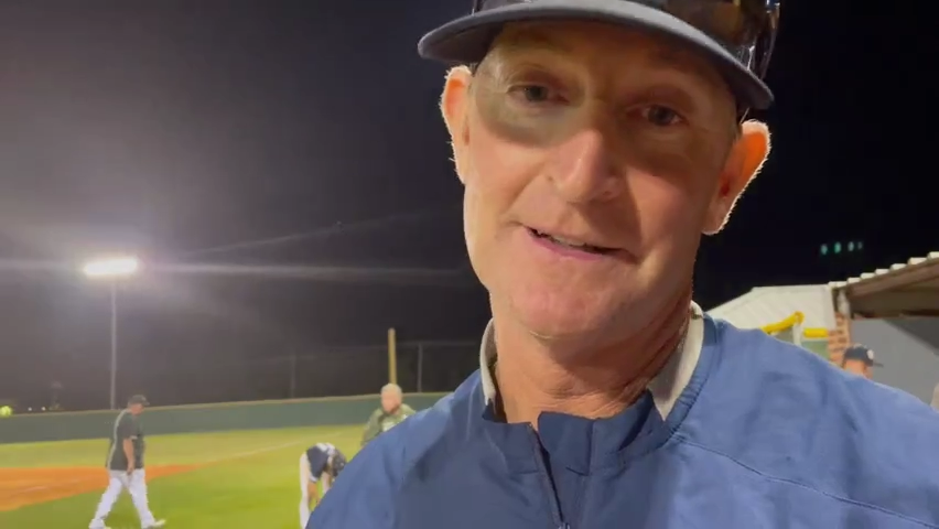 North DeSoto's Bo Odom talks about his Griffins outlasting Northwood 11-10 in a nearly five hour baseball game.