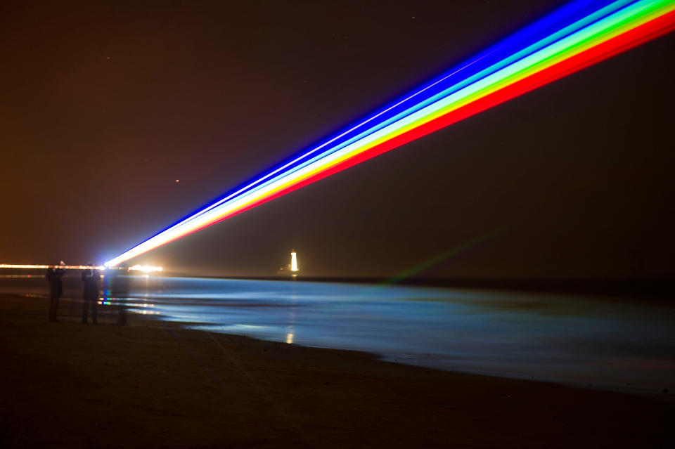 US Artist Yvette Mattern's Global Rainbow On Show In Gateshead