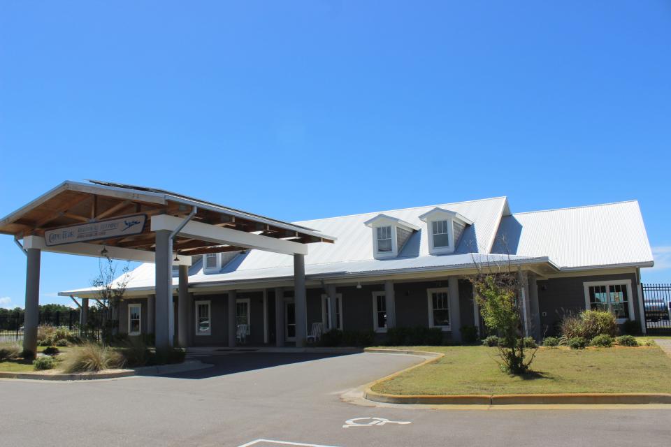 The Cape Fear Jetport terminal is home to several businesses and a public meeting room.