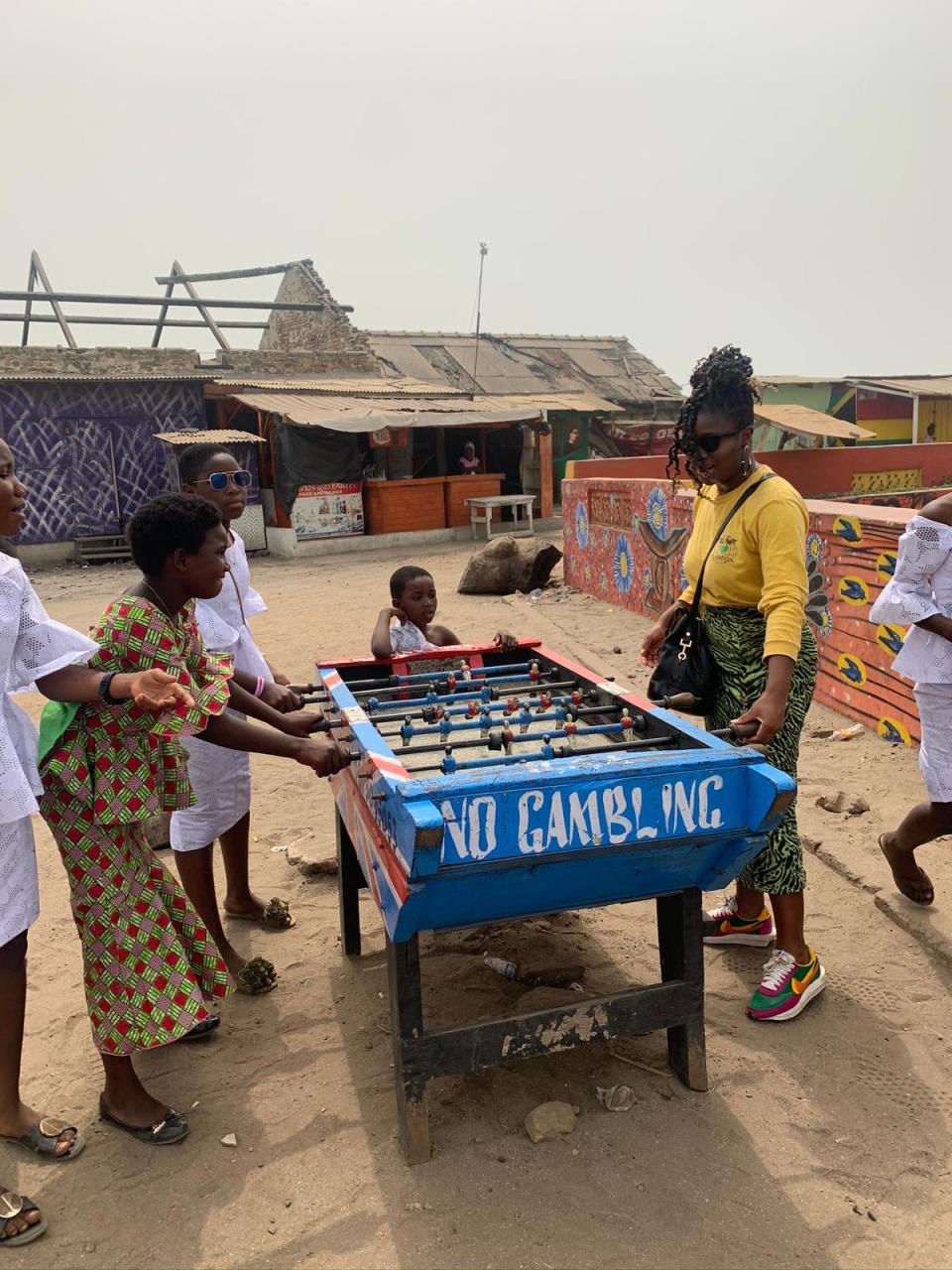 Clara in Ghana