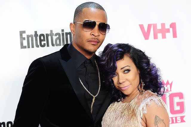 <p>Jason LaVeris/FilmMagic</p> T.I. and Tameka 'Tiny' Cottle-Harris