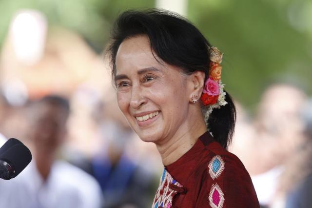 Aung San Suu Kyi. foto del 7 de agosto de 2017