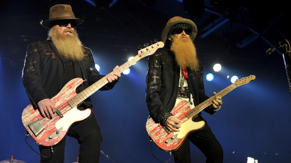 ZZ Top in concert, 2015