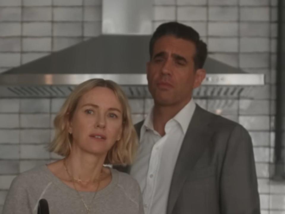 Naomi Watts and Bobby Cannavale in ‘The Watcher’ (Netflix)