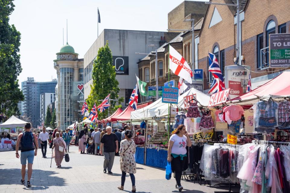 Ilford, the third cheapest east London area to get a home by Crossrail (Alamy Stock Photo)