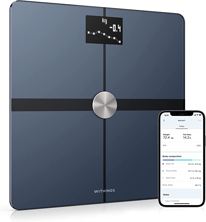 Black Withings Body+ Smart Scale, Best smart scales