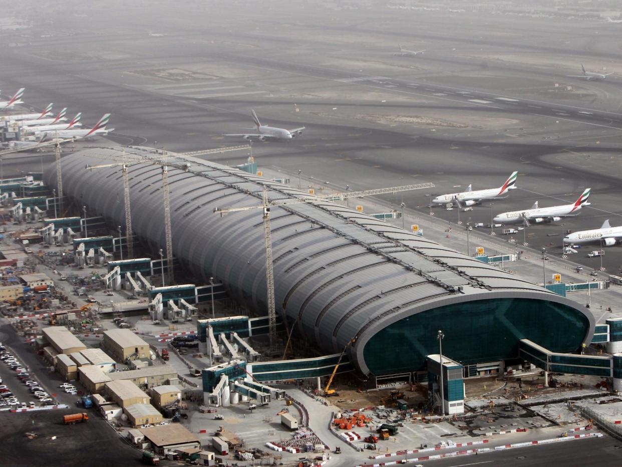 The UAE denied that Dubai airport was targeted by Houthi drones: EPA