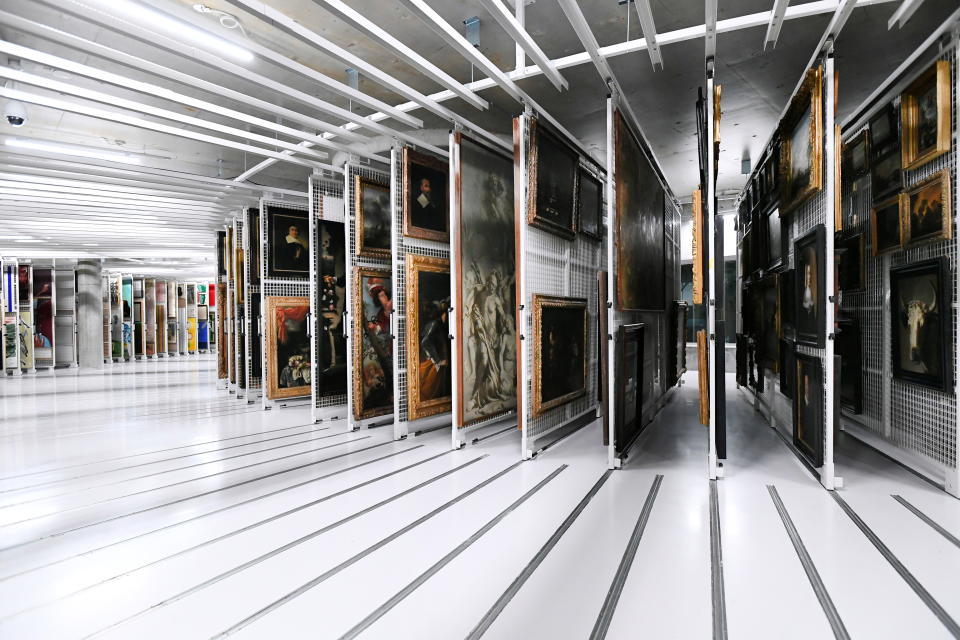 View of artwork as Dutch museum Boijmans Van Beuningen opens its 