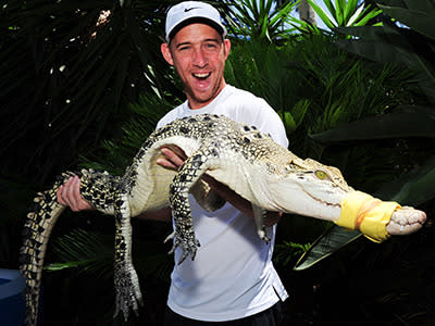 Crikey Dudi, that's a big one. Definitely more impressive than hugging a koala.