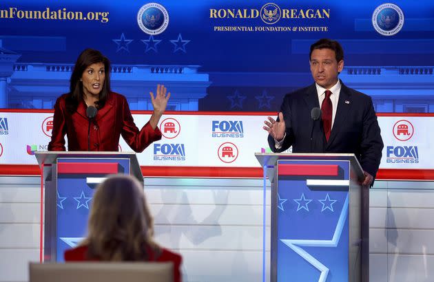 Seven presidential hopefuls squared off in the second Republican primary debate as former President Donald Trump, currently facing indictments in four locations, declined again to participate.