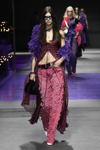 <p>Getty Images</p> Versace Spring 2023
