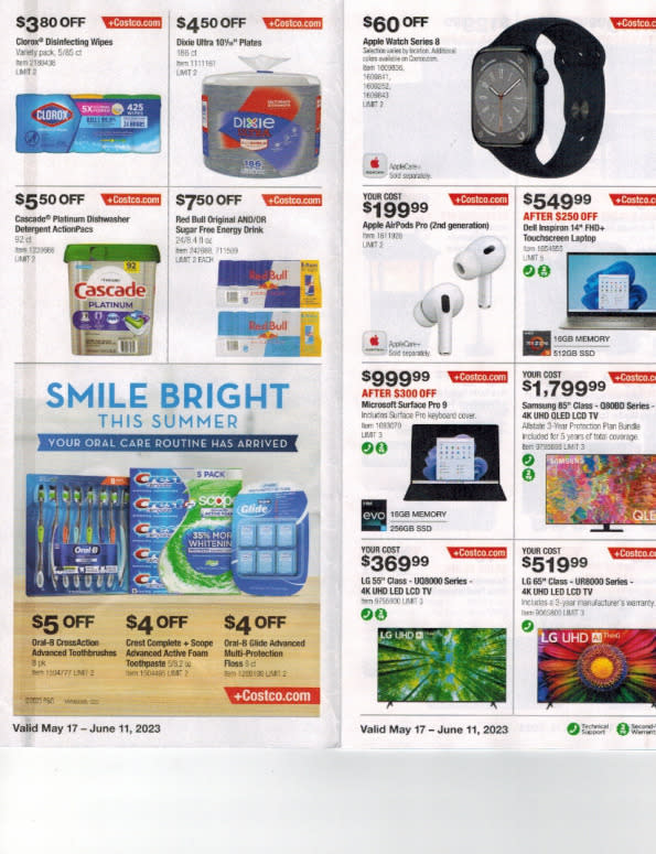 Costco coupon book may 2023 ad scan prices