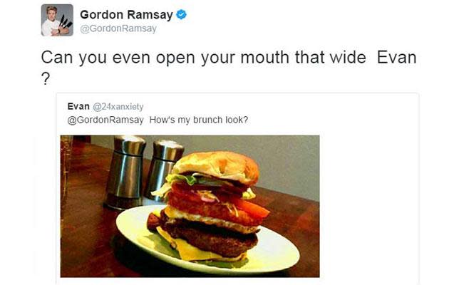 The most savage Gordon Ramsay tweets