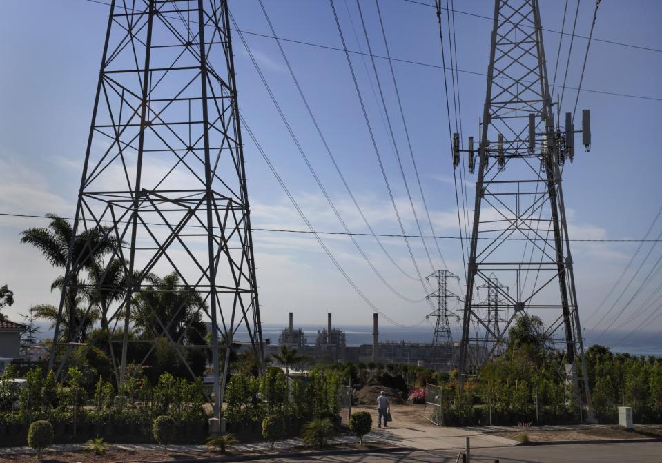 Gas plant in Redondo Beach